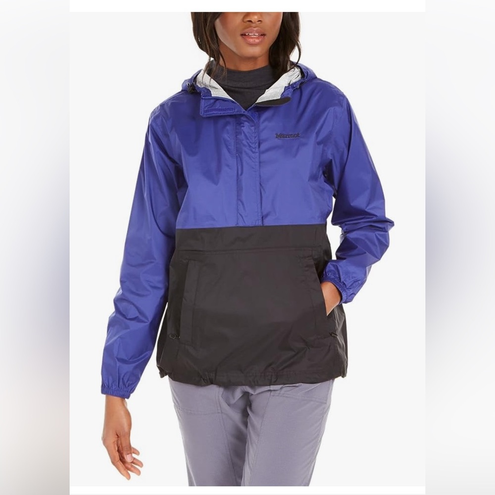 Marmot precip anorak eco pullover hooded jacket